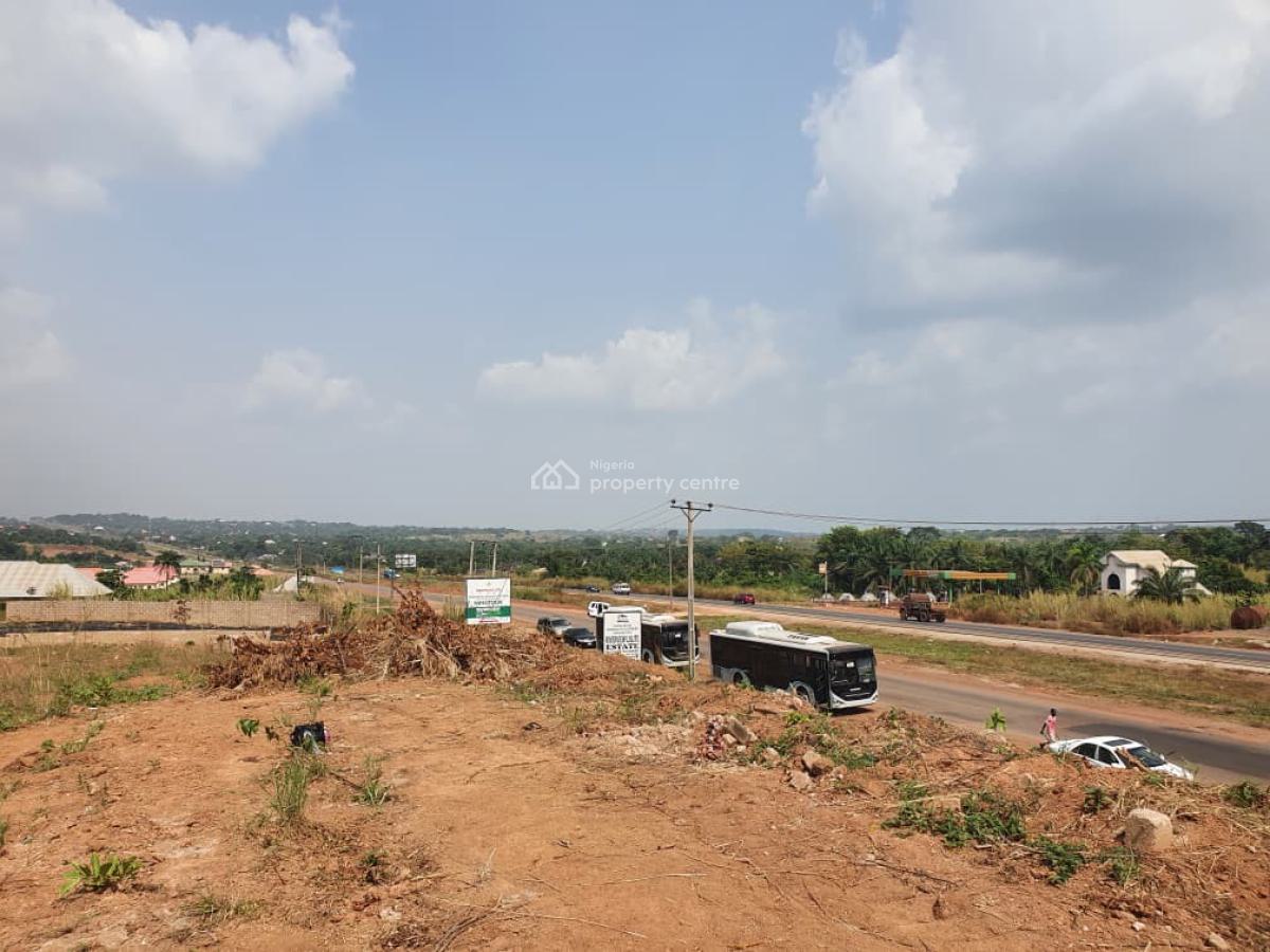 540sqm of Land with C of O Facing The Express Way, Riverview Lolite Estate Phase 2  Before Four Corner Junction, Ozalla, Nkanu, Enugu, Residential Land for Sale