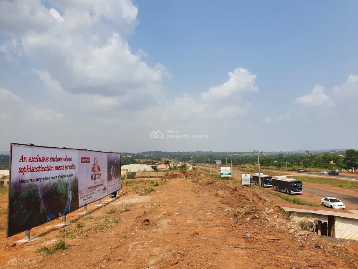 540sqm of Land with C of O Facing The Express Way, Riverview Lolite Estate Phase 2  Before Four Corner Junction, Ozalla, Nkanu, Enugu, Residential Land for Sale