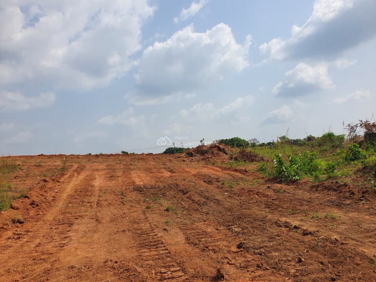 540sqm of Land with C of O Facing The Express Way, Riverview Lolite Estate Phase 2  Before Four Corner Junction, Ozalla, Nkanu, Enugu, Residential Land for Sale