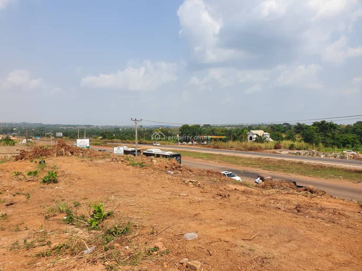 540sqm of Land with C of O Facing The Express Way, Riverview Lolite Estate Phase 2  Before Four Corner Junction, Ozalla, Nkanu, Enugu, Residential Land for Sale