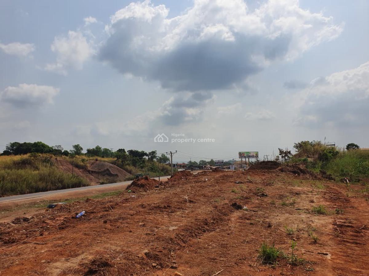 540sqm of Land with C of O Facing The Express Way, Riverview Lolite Estate Phase 2  Before Four Corner Junction, Ozalla, Nkanu, Enugu, Residential Land for Sale