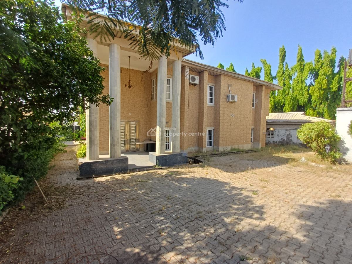 Spacious 7 Bedroom Detached Duplex with 3 Room Bq, Maitama District, Abuja, Detached Duplex for Rent