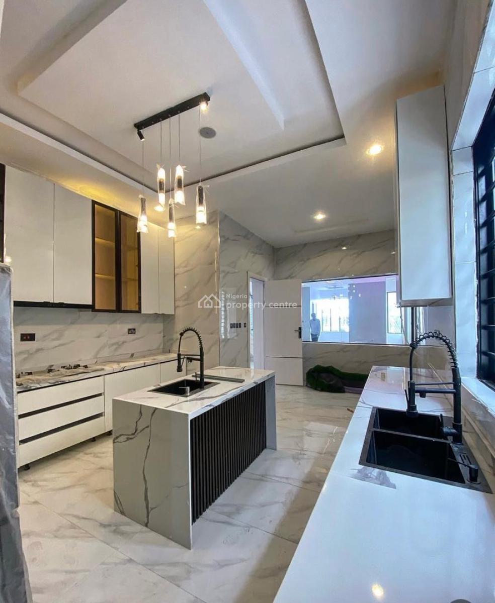 5 Bedroom Spacious Fully Detached Duplex with a Room Bq , Rooftop Loun, Close Proximity to The Catholic Church, Domino Pizza, Ologolo, Lekki, Lagos, Detached Duplex for Sale