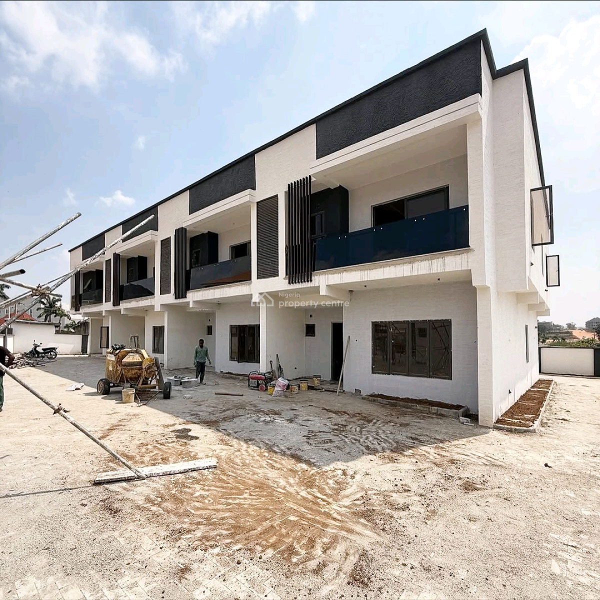 Newly Developed 3 Bedrooms Terrace with a Room Boys Quarters Available, Life Camp, Abuja, House for Sale