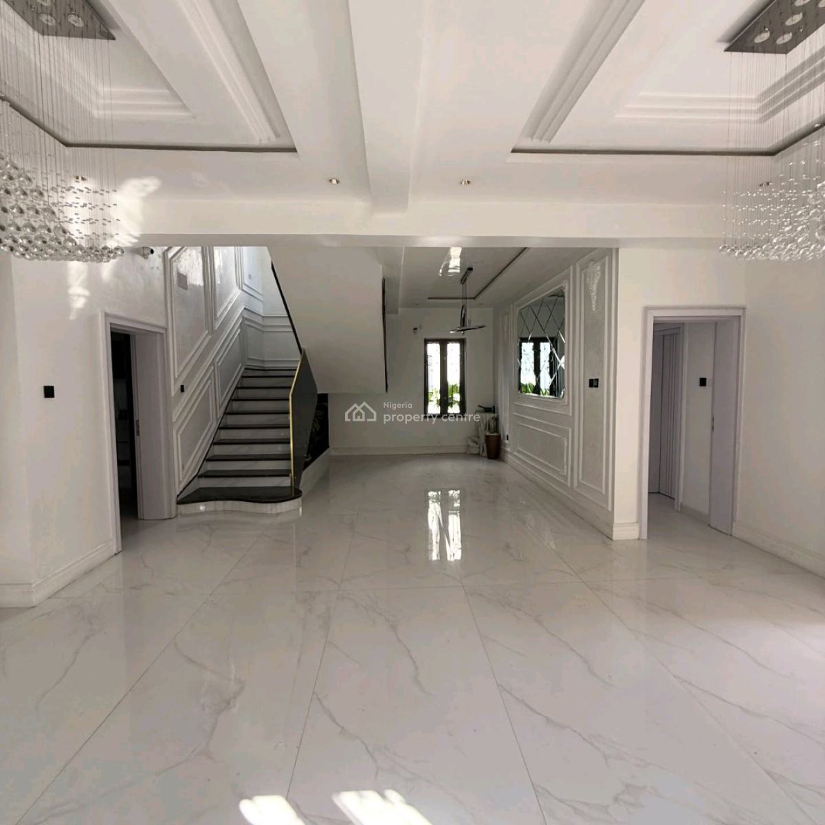 Newly Constructed 5 Bedrooms Fully Detached Duplex with a Room Boys Quaters, Kado, Abuja, Detached Duplex for Sale