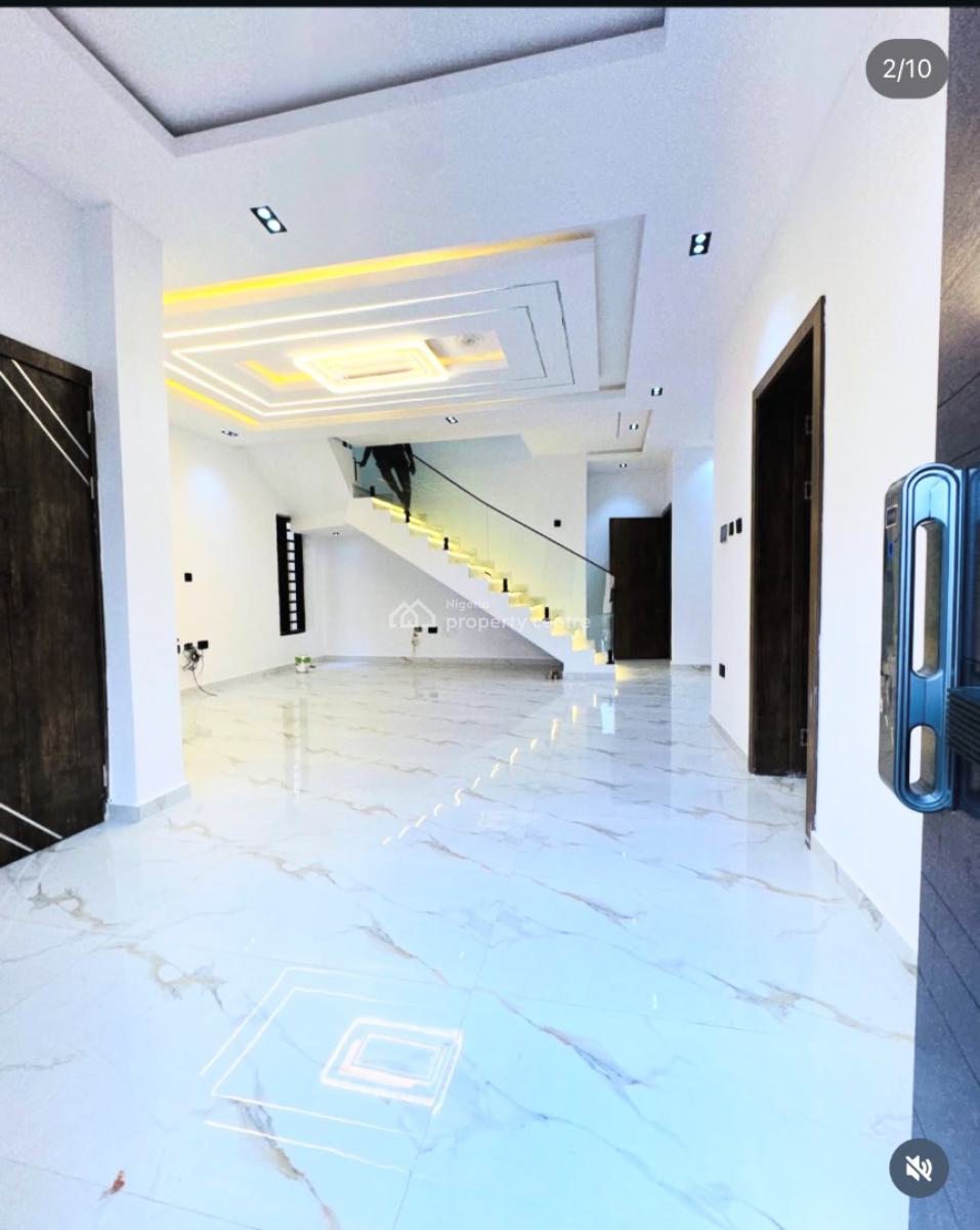 Smartly Built 4 Bedroom Fully Detached Home with  a Room B, Ogba, Ikeja, Lagos, Detached Duplex for Sale