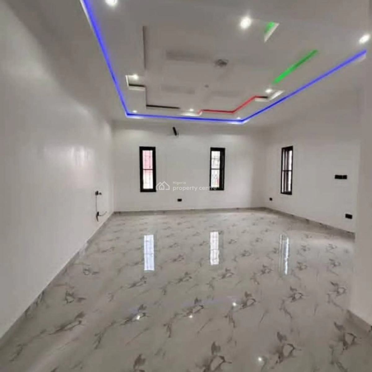 Brand New 5 Bedroom Detached Duplex, Family Lounge, and Bq, Guzape District, Abuja, House for Sale