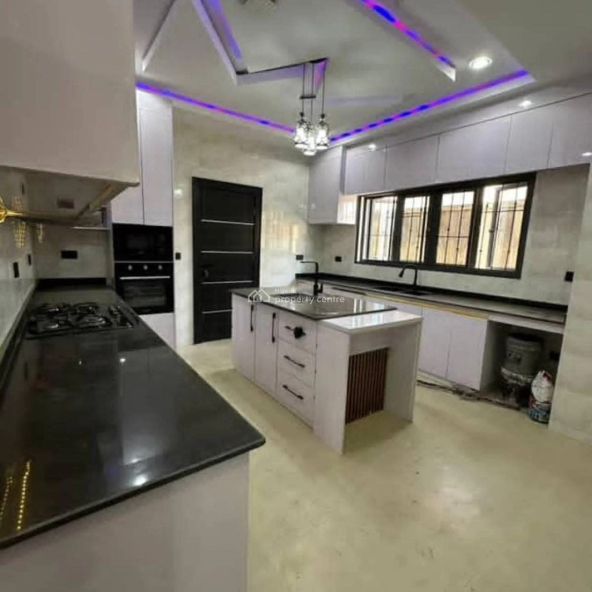 Brand New 5 Bedroom Detached Duplex, Family Lounge, and Bq, Guzape District, Abuja, House for Sale