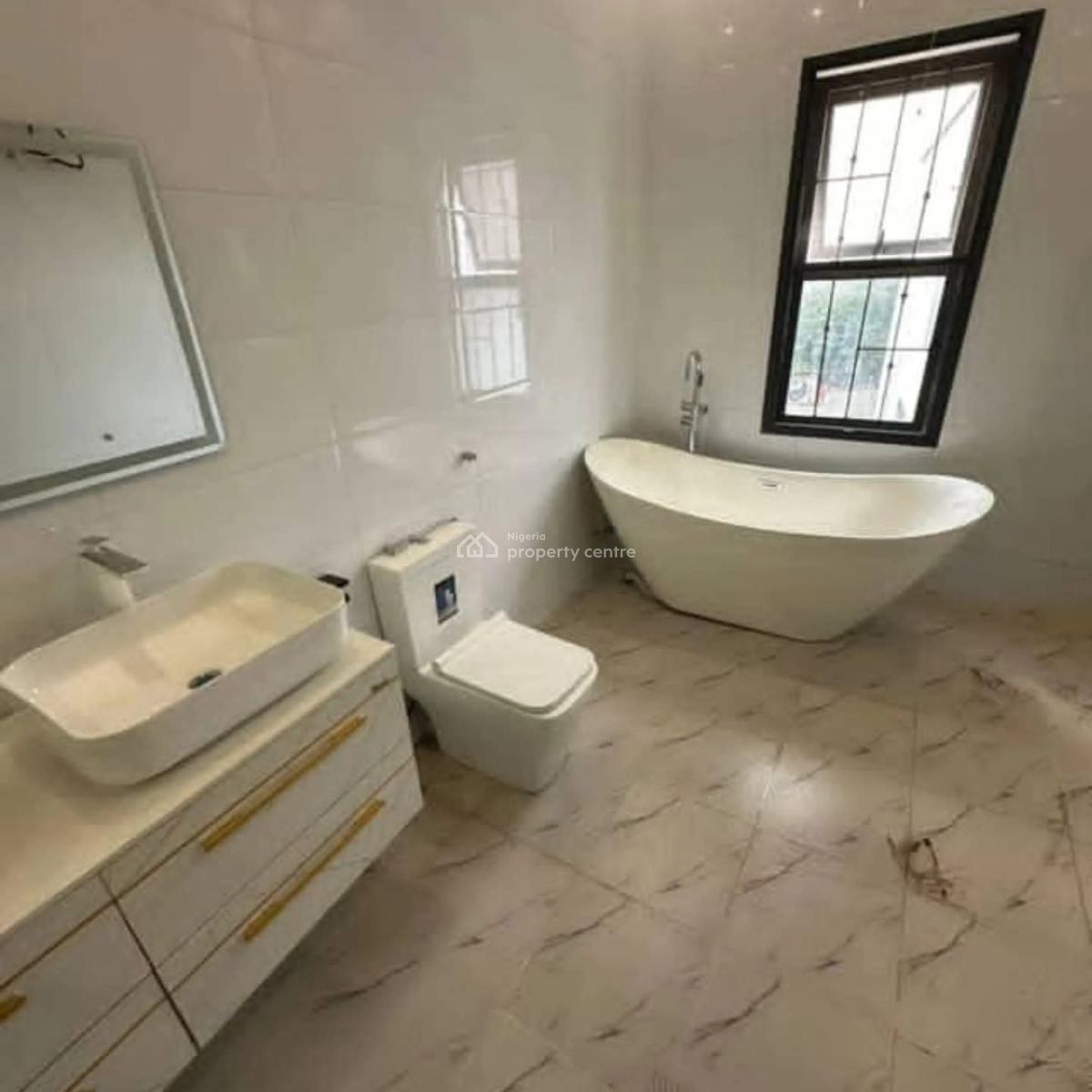 Brand New 5 Bedroom Detached Duplex, Family Lounge, and Bq, Guzape District, Abuja, House for Sale