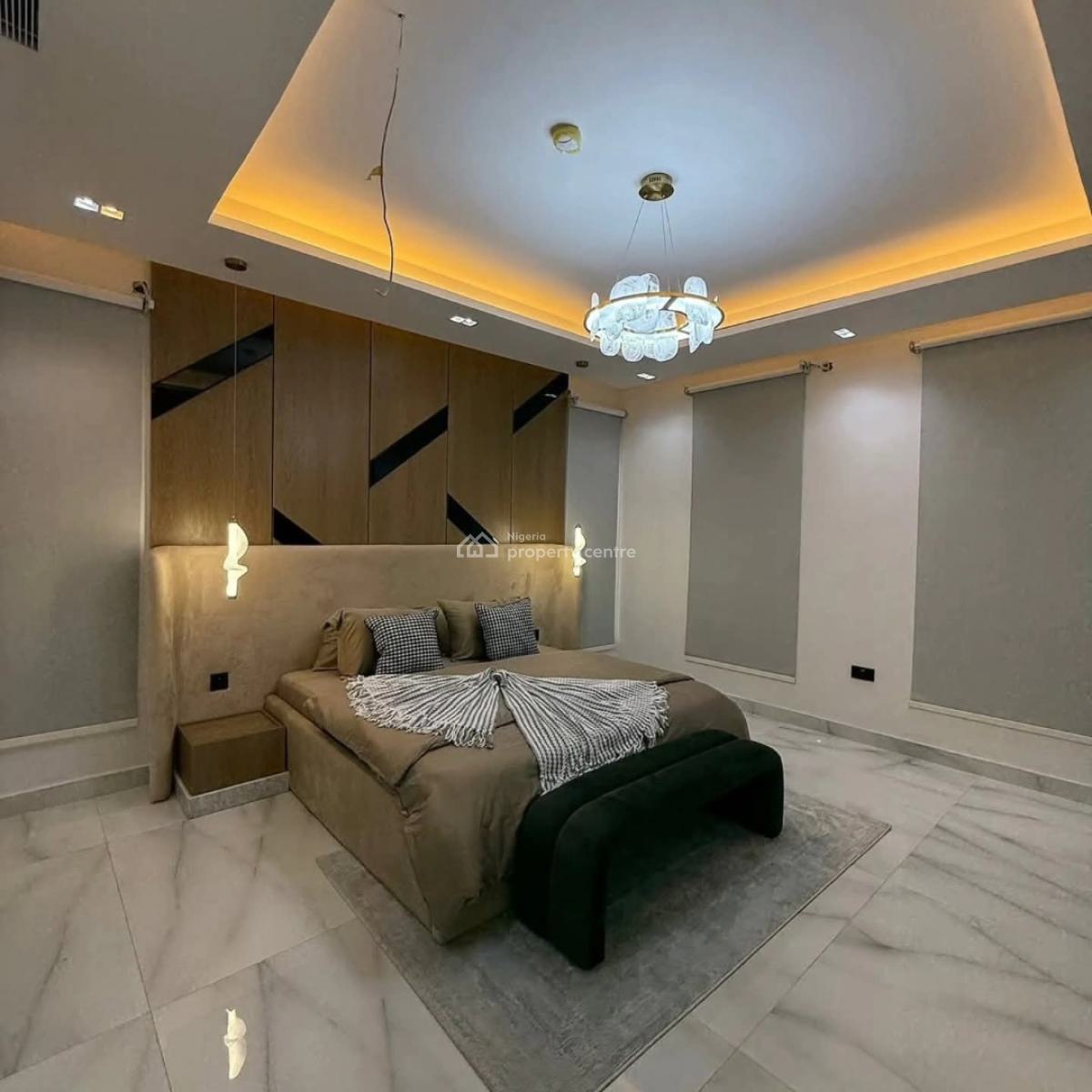 Fully Furnished and Smart 3 Bedroom Apartment, Wuye, Abuja, House for Sale