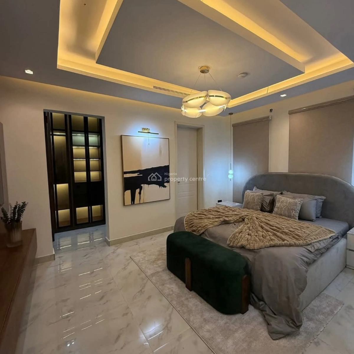 Fully Furnished and Smart 3 Bedroom Apartment, Wuye, Abuja, House for Sale