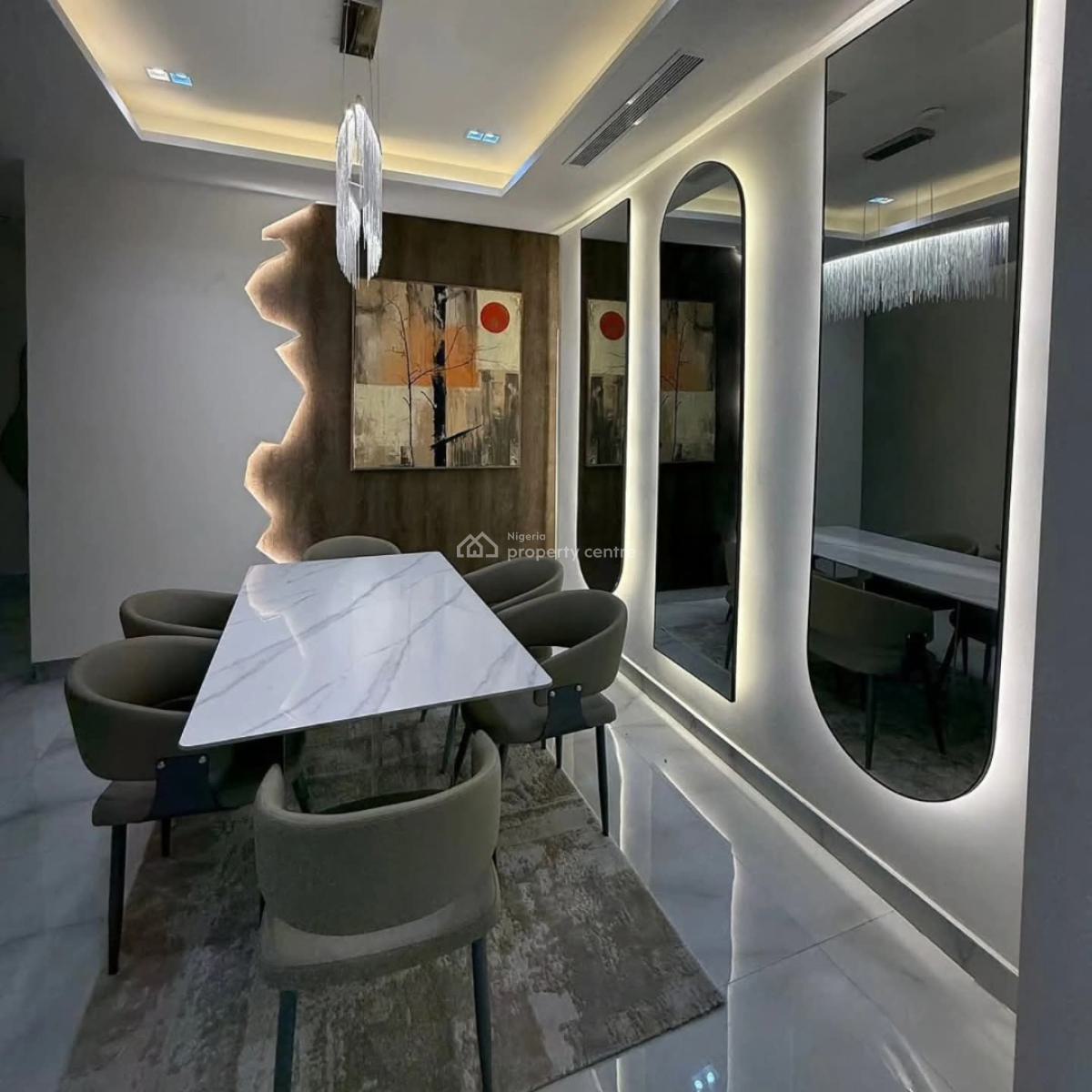 Fully Furnished and Smart 3 Bedroom Apartment, Wuye, Abuja, House for Sale