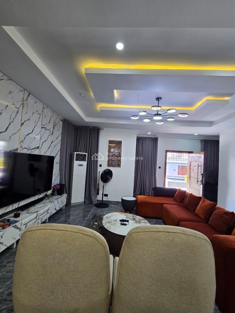 Modern Furnished 5-bedroom Detached Duplex with High-end Features, Fully Furnished with Pool & Bq, Ikate Elegushi, Lekki, Lagos, Detached Duplex for Sale