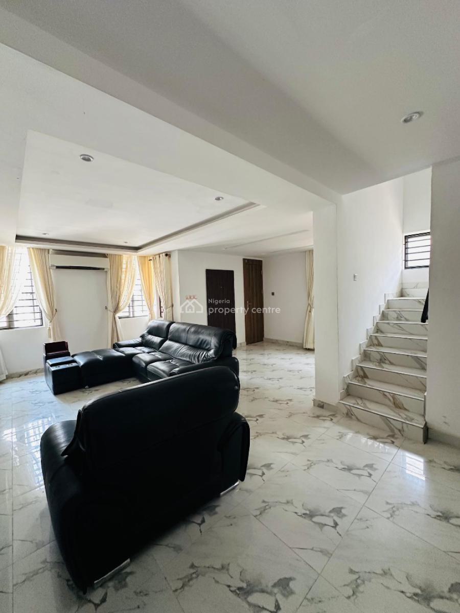 Stylish and Spacious 4-bedroom Terrace Duplex with Bq, Ikate Elegushi, Lekki, Lagos, Terraced Duplex for Sale