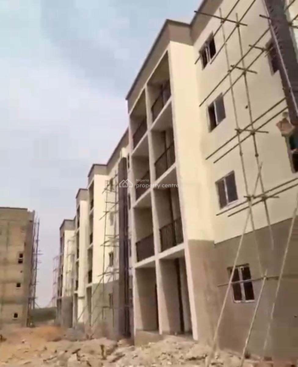 Massive 2 Bedroom Block of Flat Advanced Carcass, Life Camp, Abuja, Block of Flats for Sale