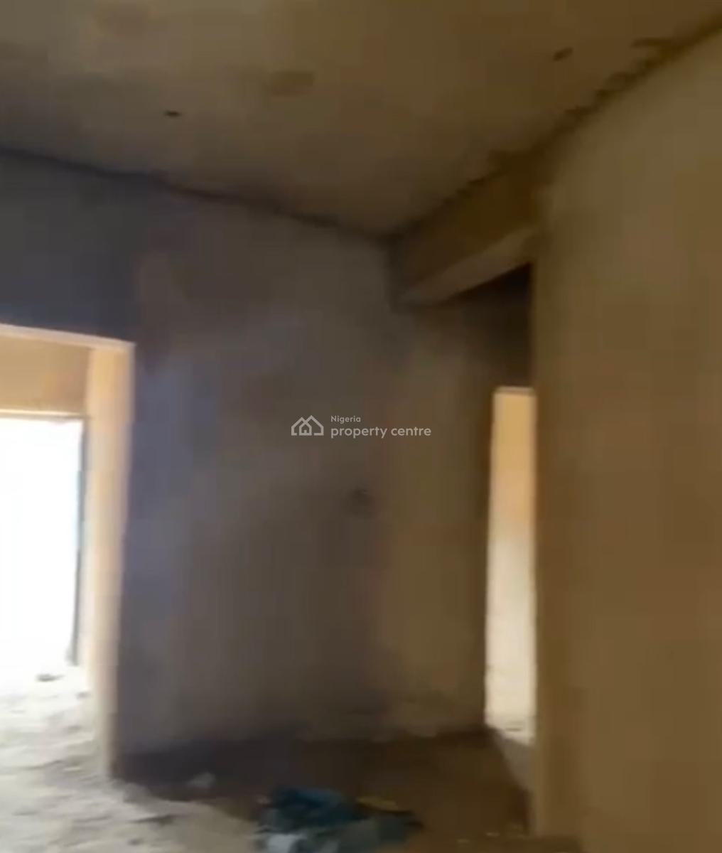 Massive 2 Bedroom Block of Flat Advanced Carcass, Life Camp, Abuja, Block of Flats for Sale