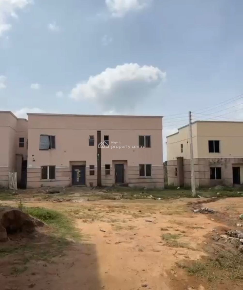 Luxury Spacious 4bedroom En-suite Carcass Terrace Duplex, Life Camp, Abuja, Terraced Duplex for Sale