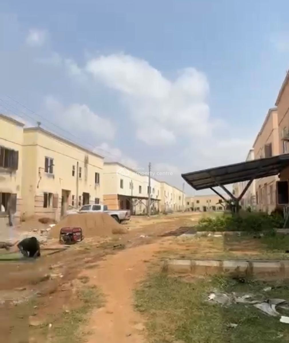 Luxury Spacious 4bedroom En-suite Carcass Terrace Duplex, Life Camp, Abuja, Terraced Duplex for Sale