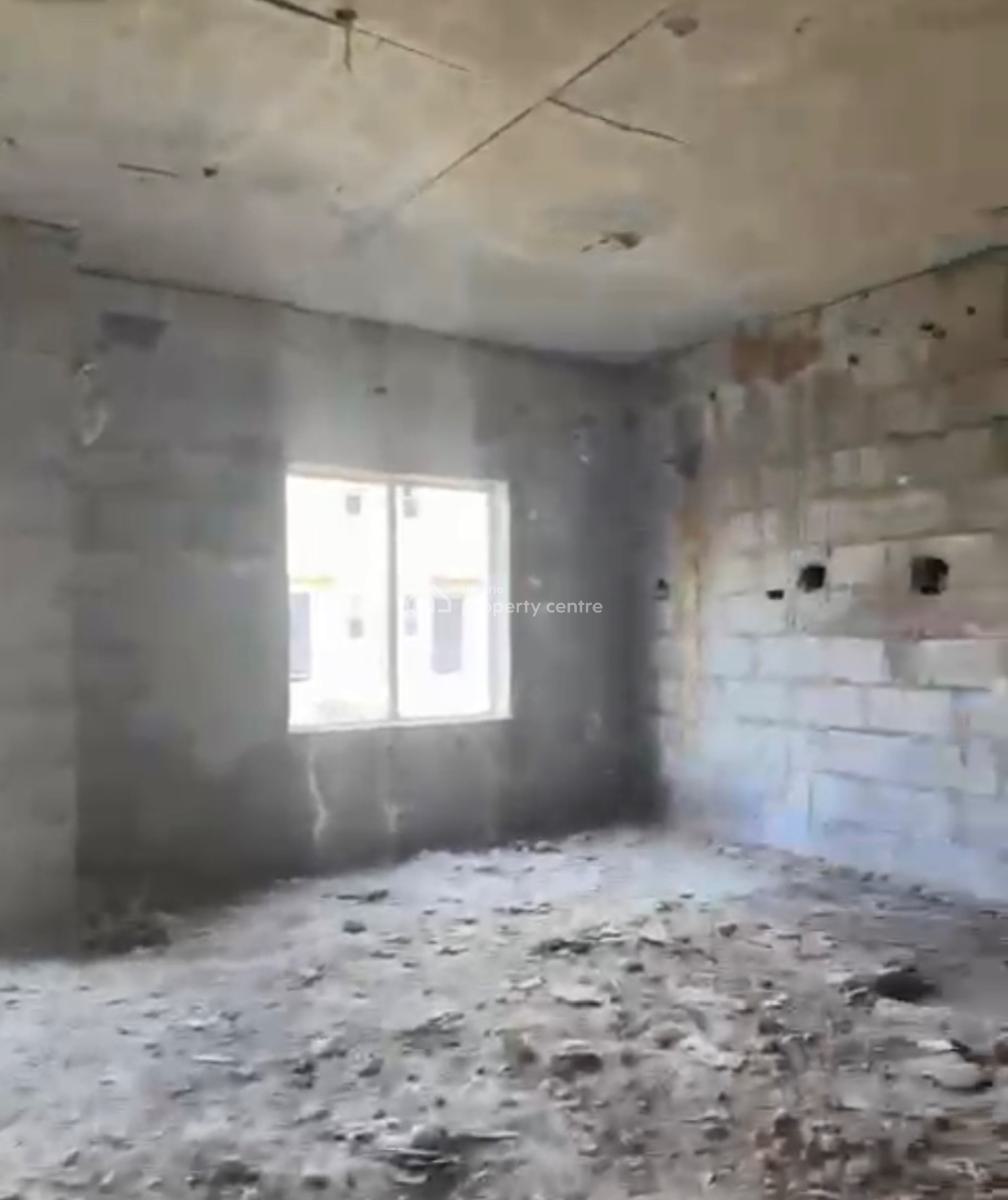 Luxury Spacious 4bedroom En-suite Carcass Terrace Duplex, Life Camp, Abuja, Terraced Duplex for Sale