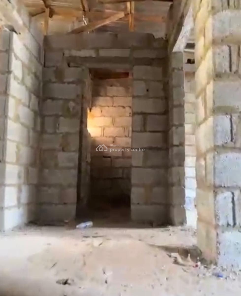 Luxury Spacious 4bedroom En-suite Carcass Terrace Duplex, Life Camp, Abuja, Terraced Duplex for Sale