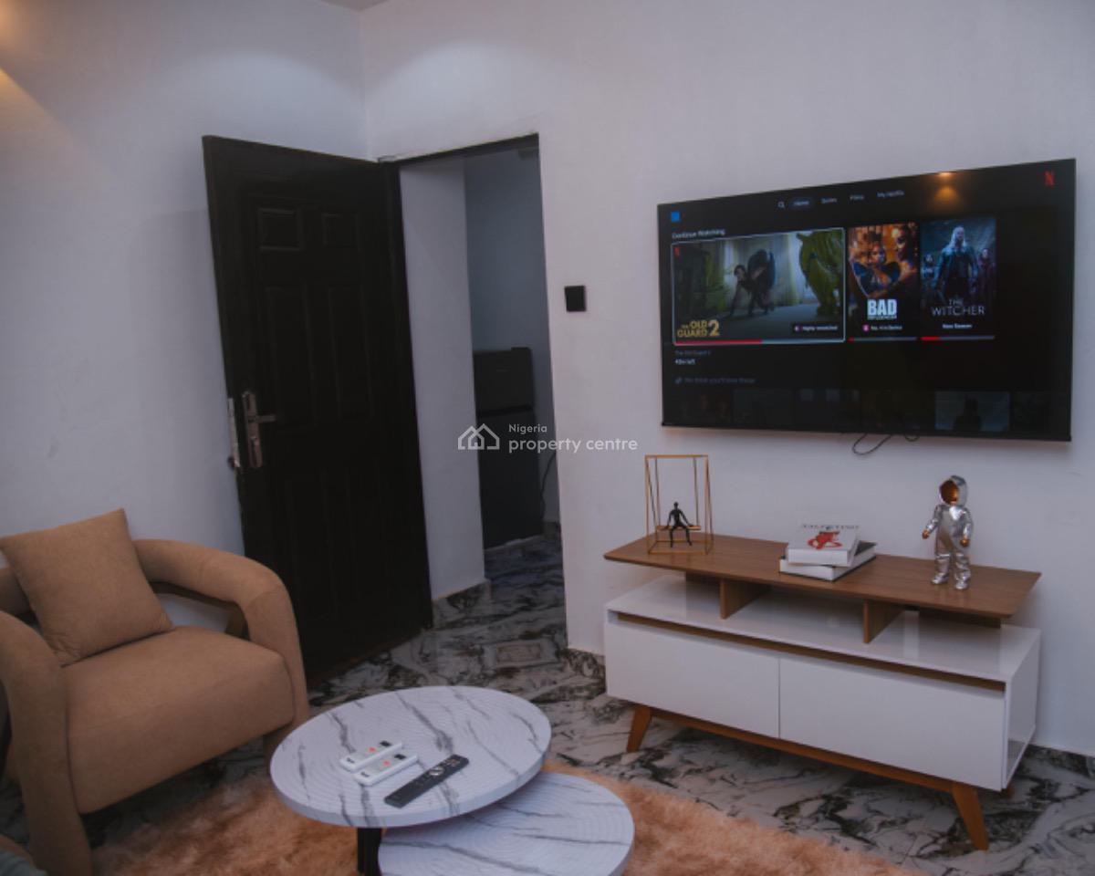 Brand New 1bedroom Apartment in Asaba, Delta State, Mazi Villa Okpanam Road After Lj Grand Hotel, Asaba, Delta, Mini Flat (room and Parlour) Short Let