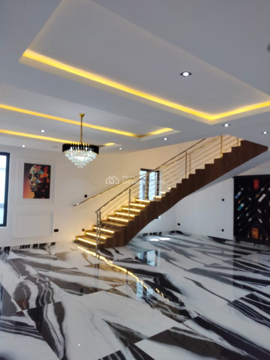 Luxury 5 Bedrooms Detached Duplex with Swimming Pool and Bq, Royal Garden Estate, Ajah, Lagos, Detached Duplex for Sale