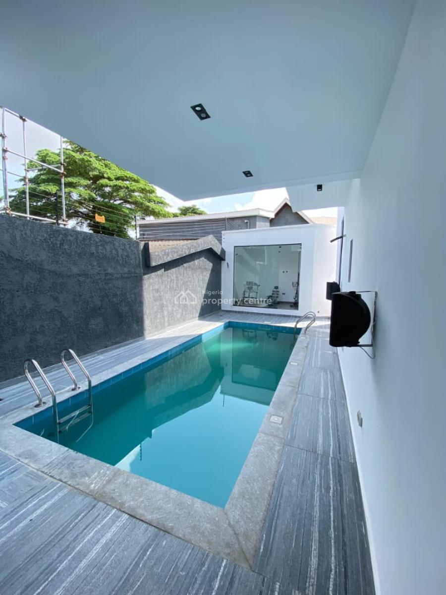 a Lovely 5 Bedroom Fully Detached Duplex, Uniquely Positioned Home with a Cinema, Rooftop, Pool, Bq, Lekki Phase 1, Lekki, Lagos, Detached Duplex for Sale