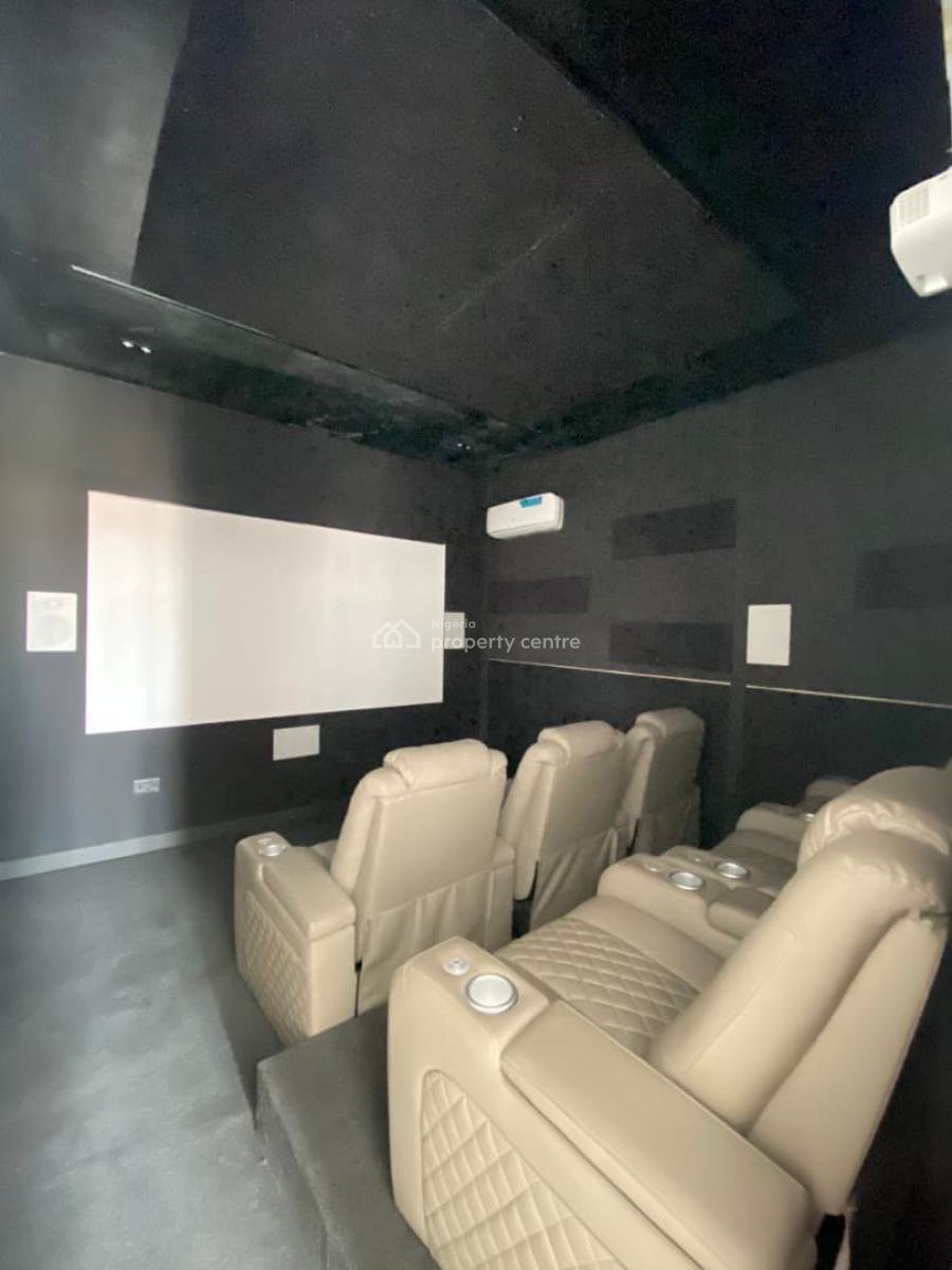 a Lovely 5 Bedroom Fully Detached Duplex, Uniquely Positioned Home with a Cinema, Rooftop, Pool, Bq, Lekki Phase 1, Lekki, Lagos, Detached Duplex for Sale