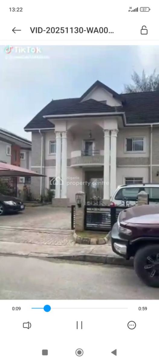 5bedroom Fully Detached Duplex Inside a Secured Estate, Chevron, Lekki, Lagos, Detached Duplex for Sale