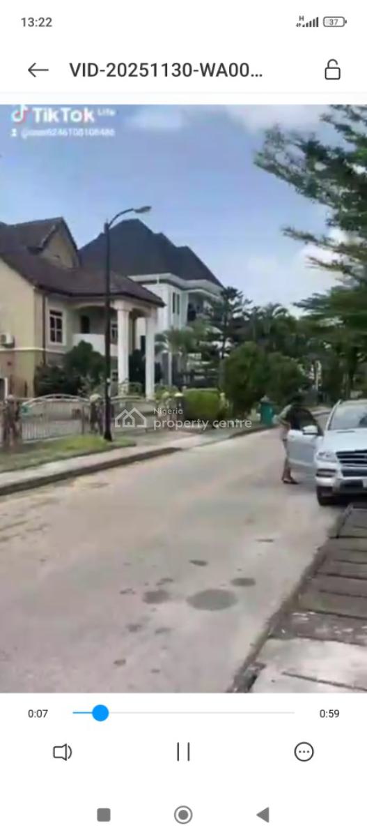 5bedroom Fully Detached Duplex Inside a Secured Estate, Chevron, Lekki, Lagos, Detached Duplex for Sale