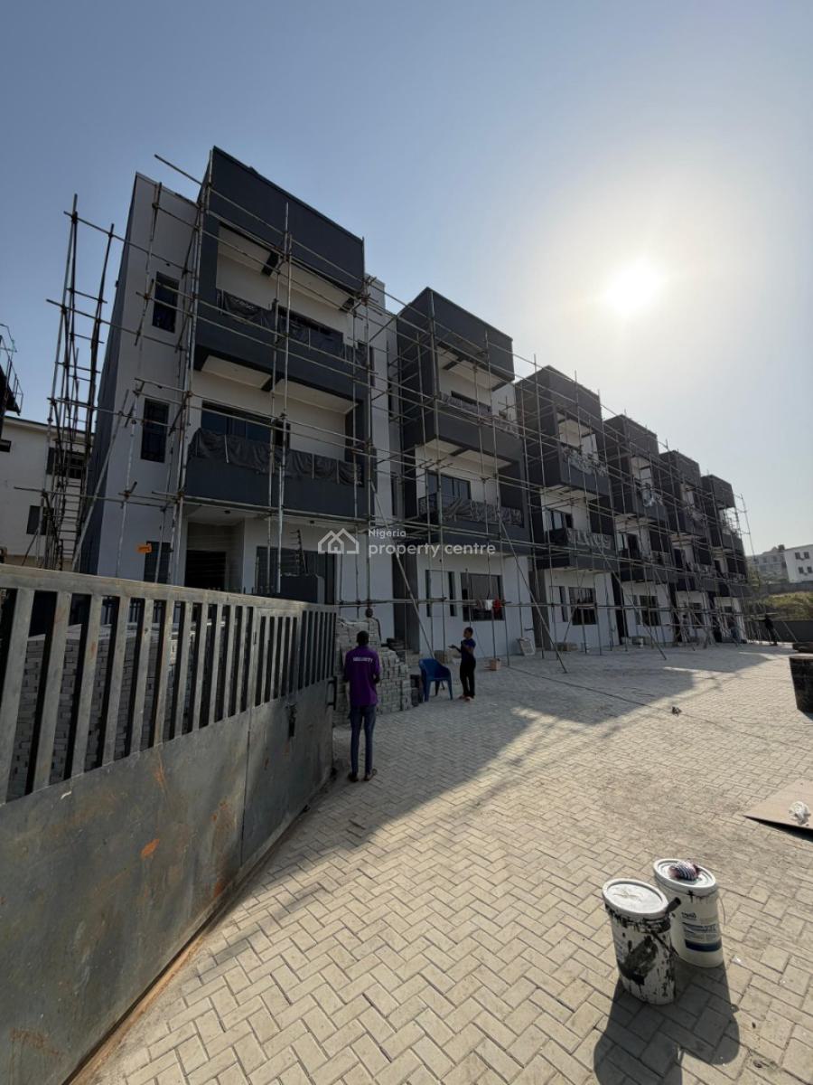 Newly Built 4 Bedroom Terrace Duplex, Guzape Main, Guzamala, Borno, Terraced Duplex for Sale