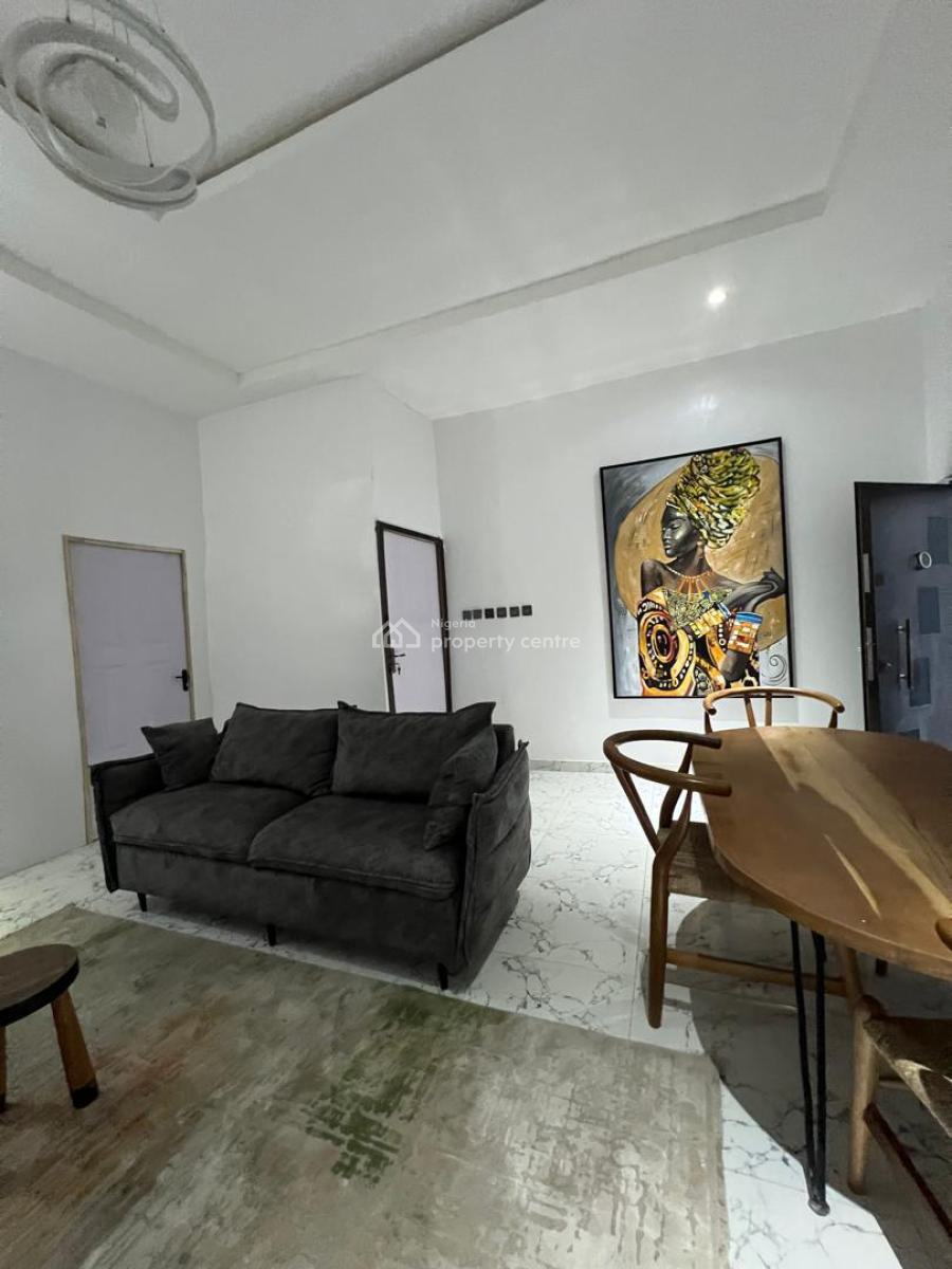 Fully Furnished & Serviced 1-bedroom Apartment with Open Plan Kitchen, Royal Pine Estate Gate 3, Orchid Road, Lekki, Lagos, Mini Flat (room and Parlour) for Rent