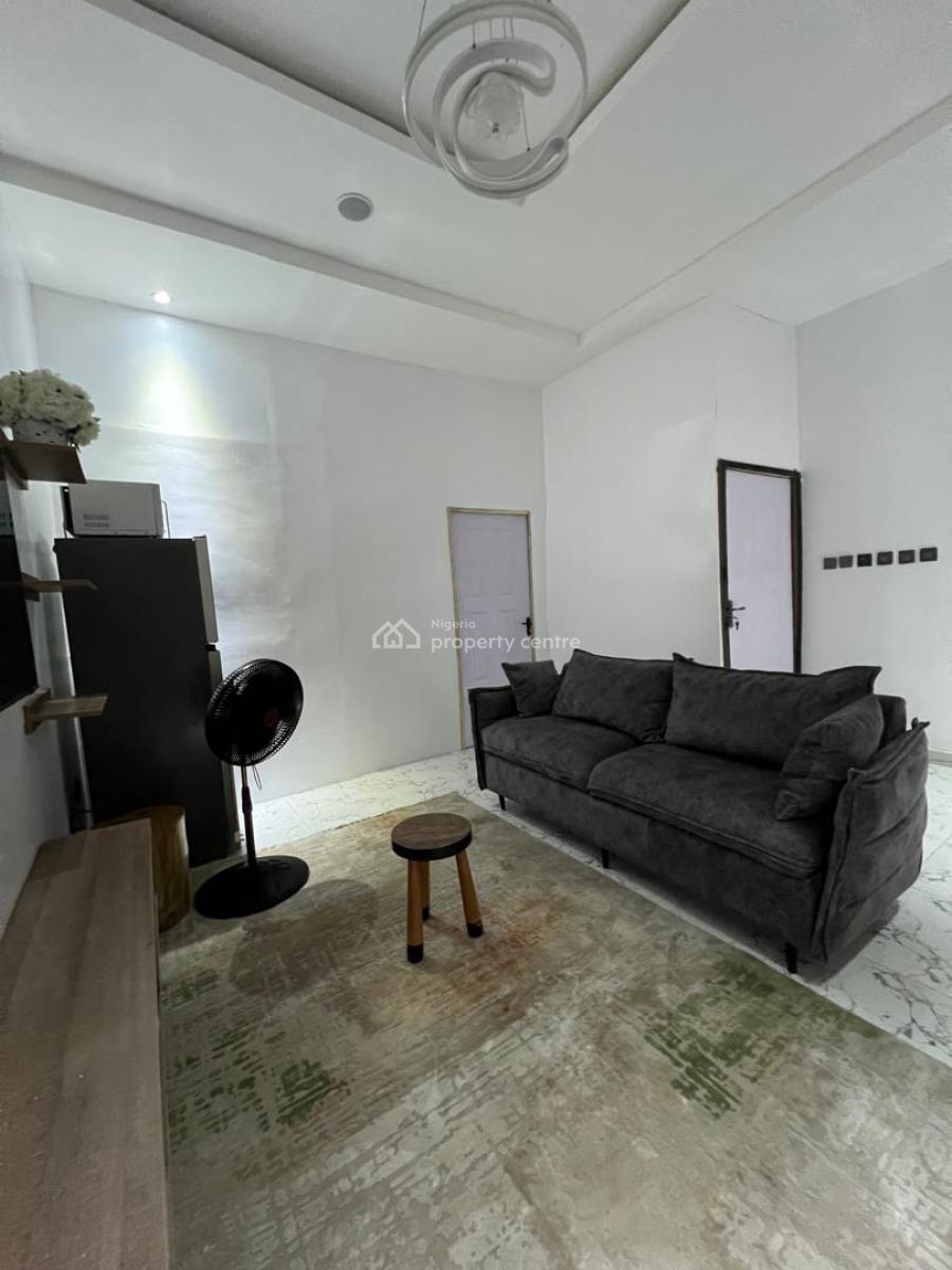 Fully Furnished & Serviced 1-bedroom Apartment with Open Plan Kitchen, Royal Pine Estate Gate 3, Orchid Road, Lekki, Lagos, Mini Flat (room and Parlour) for Rent