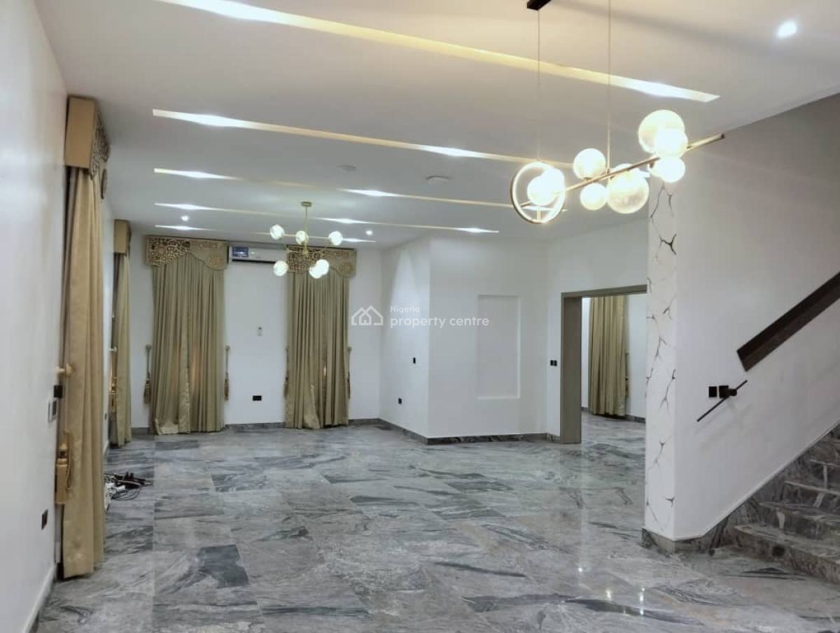 Newly Built 5 Bedroom Detached Duplex with 2 Guest Chalet and Bq, Clement Akpamgbo Close, Guzape District, Abuja, Detached Duplex for Rent