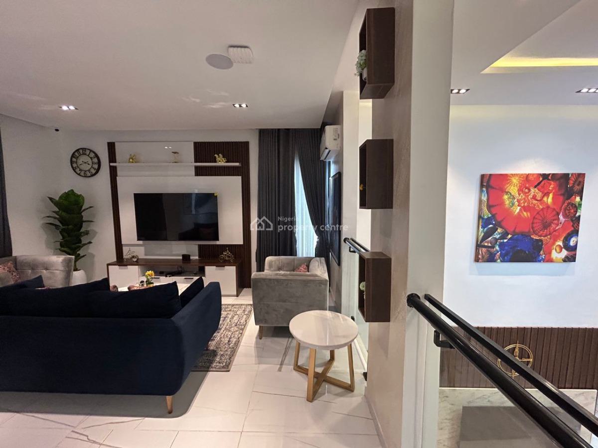Luxurious 5 Bedroom Duplex Mansion Apartment Self Compound, Lekki Phase 1, Lekki, Lagos, House Short Let