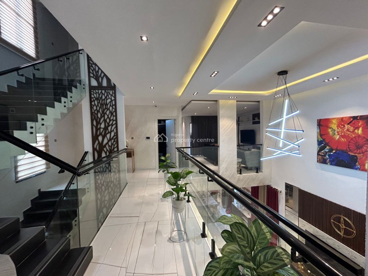 Luxurious 5 Bedroom Duplex Mansion Apartment Self Compound, Lekki Phase 1, Lekki, Lagos, House Short Let