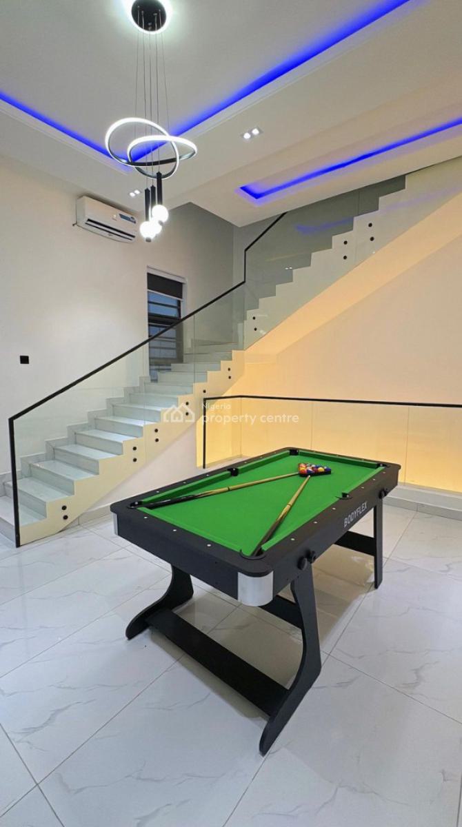 Luxurious 5 Bedroom Duplex Mansion Apartment Self Compound, Lekki Phase 1, Lekki, Lagos, House Short Let