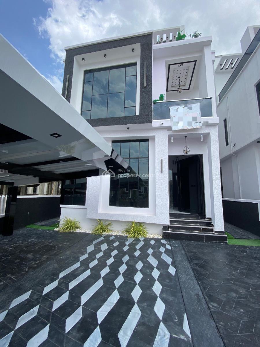 a Tastefully Built 5 Bedroom Fully Detached Duplex - Bq, Ikota, Lekki, Lagos, Detached Duplex for Sale