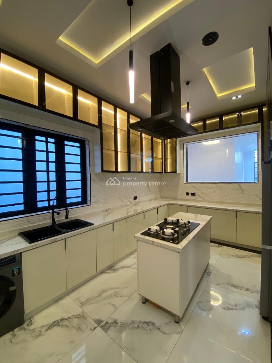 a Tastefully Built 5 Bedroom Fully Detached Duplex - Bq, Ikota, Lekki, Lagos, Detached Duplex for Sale