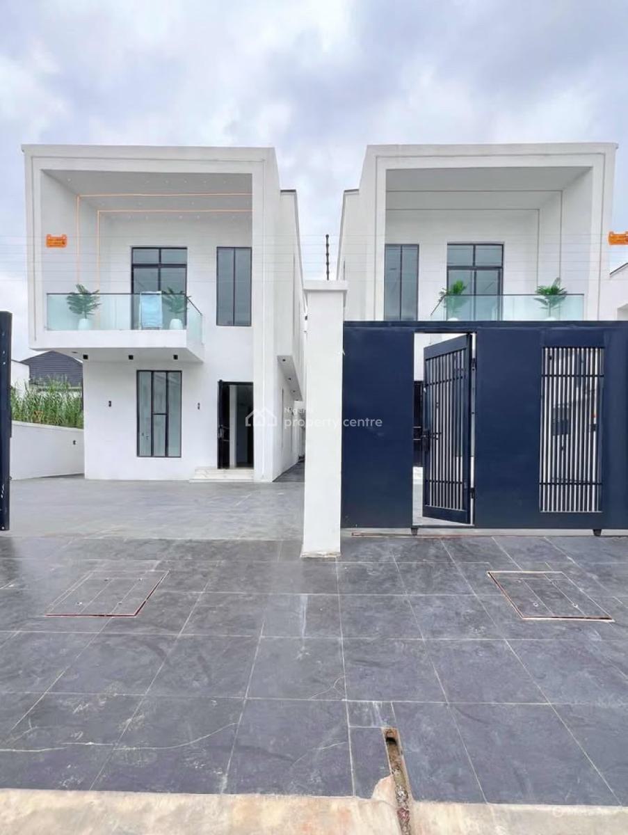 Contemporary 5 Bedroom Detached Duplex with Swimming Pool and Bq, Ikota, Ikota, Lekki, Lagos, Detached Duplex for Sale