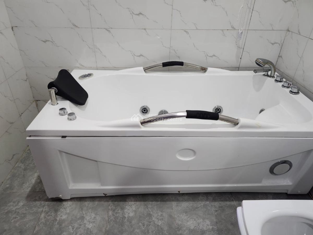 Elitehome,partially Furnished 4 Beds with Pool and an Inverter and Acs, Harris Drive Vgc Lekki, Vgc, Lekki, Lagos, Semi-detached Duplex for Rent