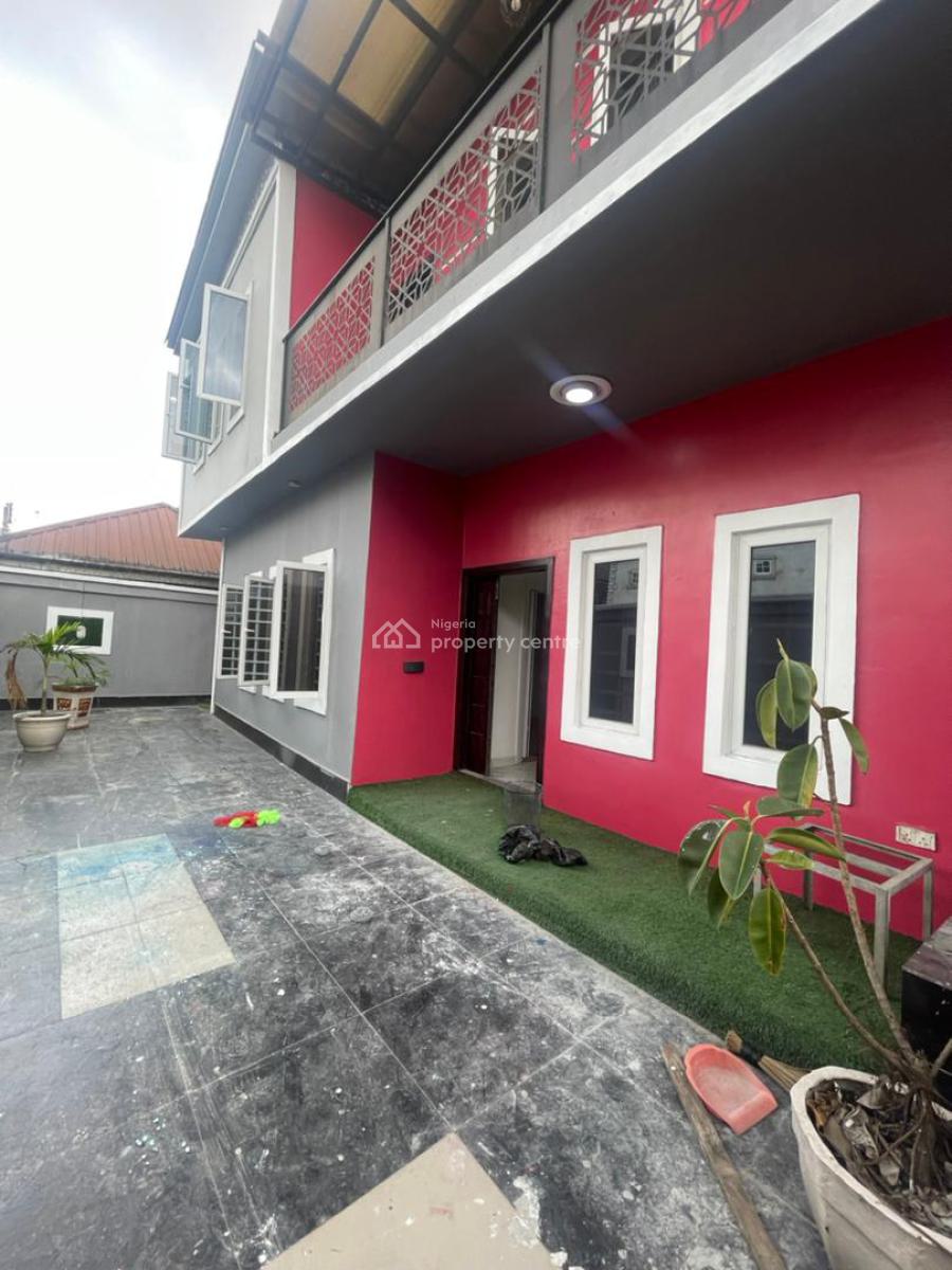 German Standard 4 Bedroom Detached Duplex with Federal Light, Potacabin Estate Odili Road, Trans Amadi, Port Harcourt, Rivers, Detached Duplex for Rent