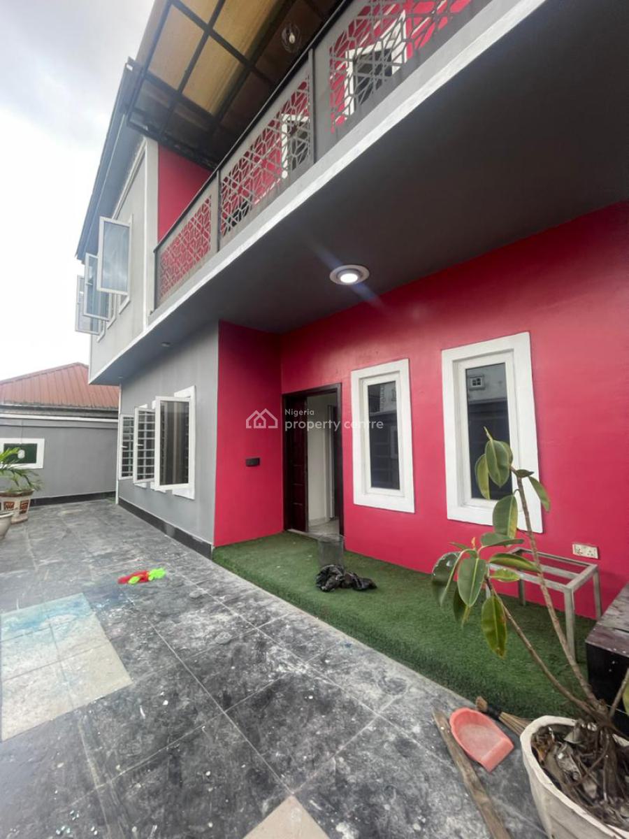German Standard 4 Bedroom Detached Duplex with Federal Light, Potacabin Estate Odili Road, Trans Amadi, Port Harcourt, Rivers, Detached Duplex for Rent