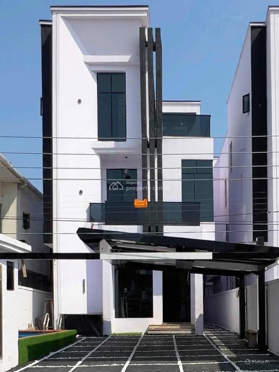Contemporary 5 Bedroom Detached Duplex with Swimming Pool and Bq, Orchid, Lekki, Lagos, Detached Duplex for Sale