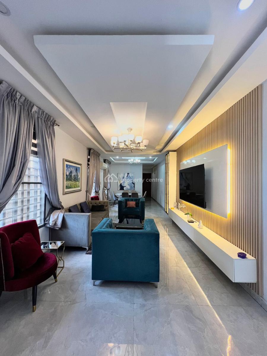 Luxury Furnished 5 Bedroom Semi Detached Duplex with 2bqs, Park View Ikoyi, Ikoyi, Lagos, Semi-detached Duplex for Rent