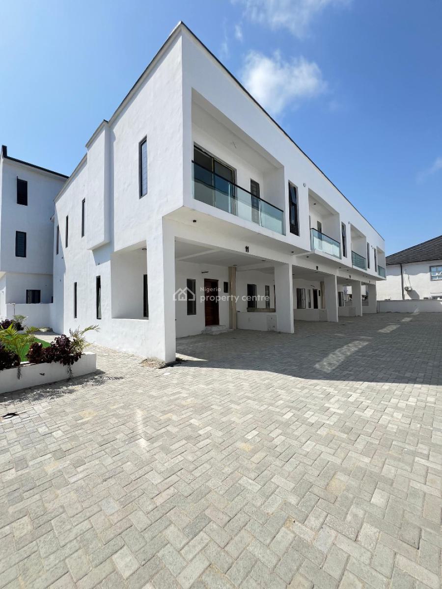 Contemporary 4 Bedroom Terraced  Duplex in Secure Environment, Orchid Road, Lekki, Lagos, Terraced Duplex for Sale