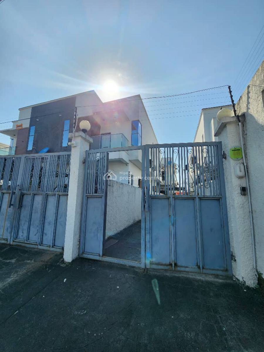 Furnished 4bedroom Duplex Airbnb Allowed Self Compound, Secured Estate, Ologolo, Lekki, Lagos, Semi-detached Duplex for Rent