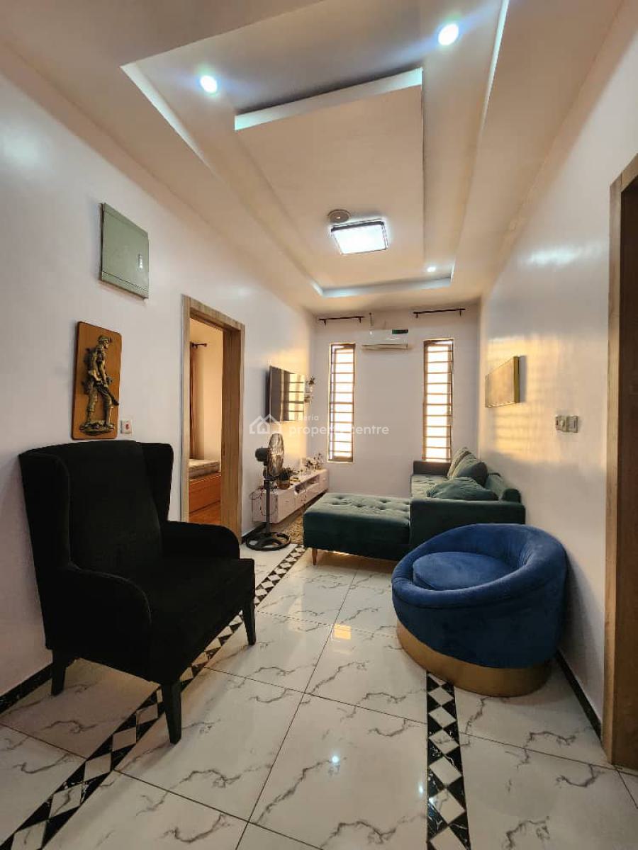 Furnished 4bedroom Duplex Airbnb Allowed Self Compound, Secured Estate, Ologolo, Lekki, Lagos, Semi-detached Duplex for Rent