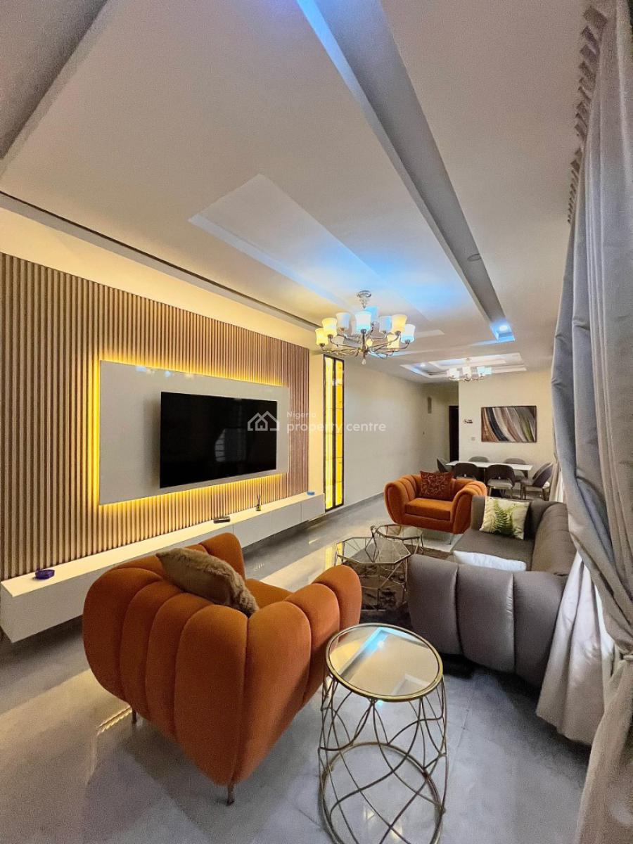 Luxury Furnished 5 Bedroom Semi Detached Duplex with 2 Bqs, Park View Estate Ikoyi, Ikoyi, Lagos, Semi-detached Duplex for Rent