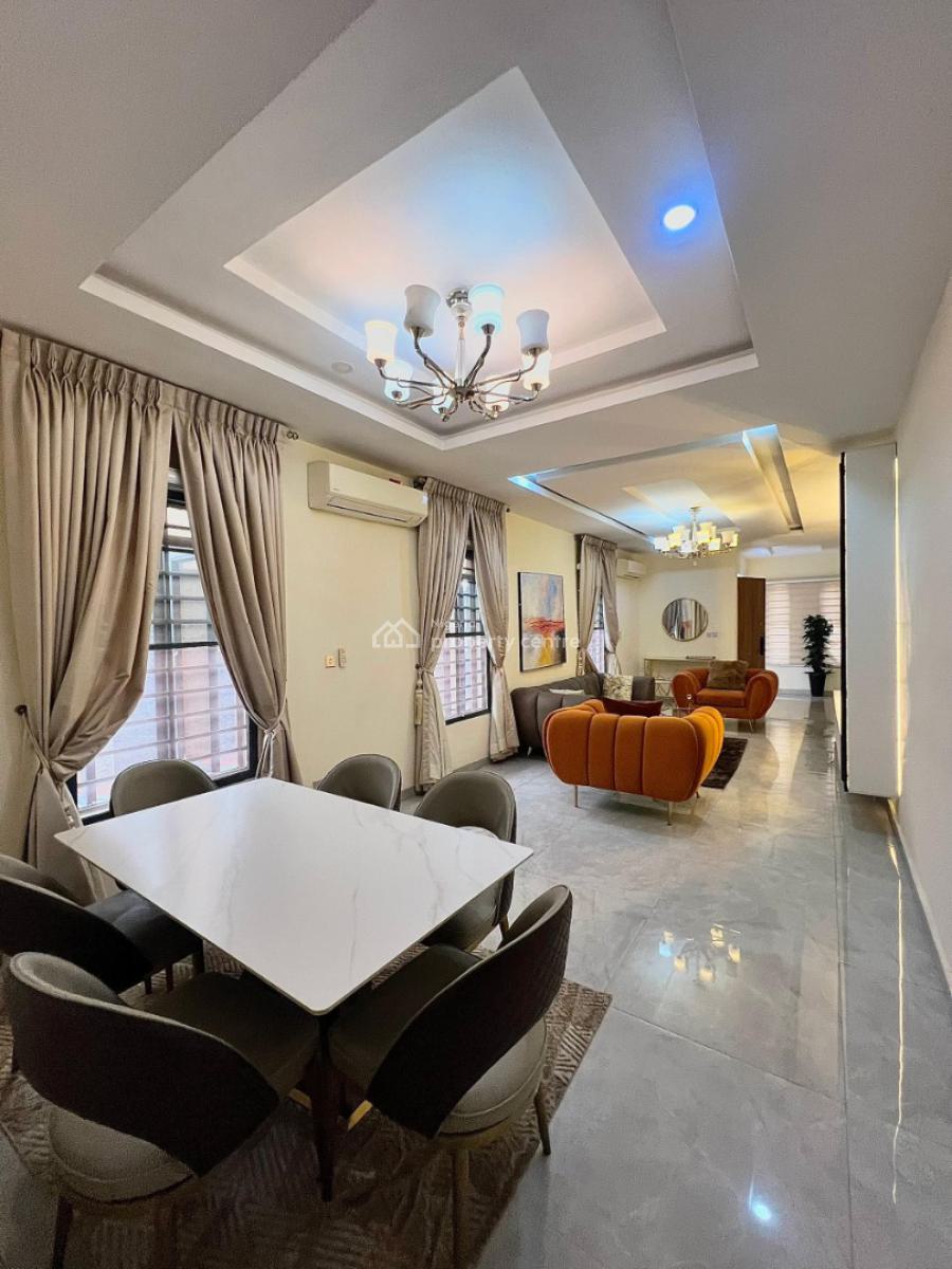 Luxury Furnished 5 Bedroom Semi Detached Duplex with 2 Bqs, Park View Estate Ikoyi, Ikoyi, Lagos, Semi-detached Duplex for Rent